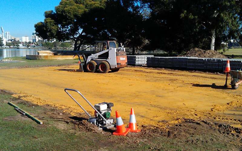 Burswood Subsoil Paving